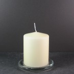 10cm x 8cm Ivory Pillar Candles
